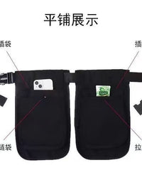 Outdoor Multi-functional Waist Bag with Pockets for Sports, Hiking, and Work