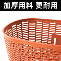 Bicycle Front Basket with Mounting Bracket, Thickened and Enlarged for Bikes and Electric Scooters