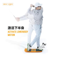 MELE LINKS Golf Swing Weight Transfer Training Board with Sound Prompt