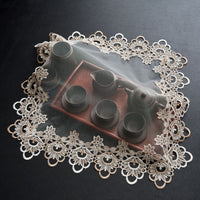 Lace Mesh Dust Cover for Tea Sets, Telephones, and Fruit Plates