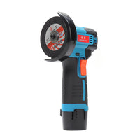 Cordless Mini Angle Grinder Kit with Battery for Polishing, Grinding, and Cutting
