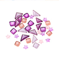 Star Mosaic DIY Craft Kit Crystal Glass Beads for Creative Decoration