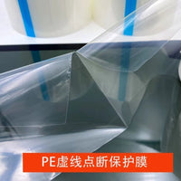 Perforated Self-Adhesive Transparent Protective Film for Tiles and Floors