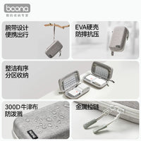 Digital Accessories Organizer Hard Case for Power Bank, Cables, Earphones, and USB Drives