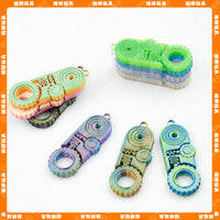 3-in-1 Fidget Spinner Keychain Toy for Anxiety Relief and Stress Reduction