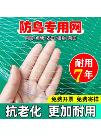 Bird Netting for Fruit Trees, Gardens, and Ponds - Durable Nylon Anti-Bird Mesh