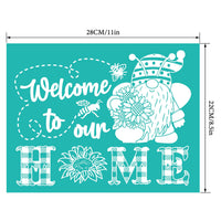 Reusable Self-Adhesive Mesh Stencil for DIY Craft Painting on Fabric & Other Surfaces