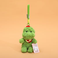 Dinosaur Plush Toy with Costume for Boys, Backpack Charm, Birthday Gift