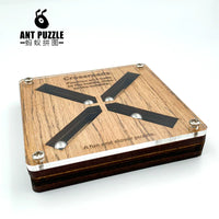 Crossroads Brain Teaser Wooden Puzzle for Adults and Children