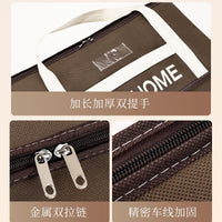 Large Capacity Non-Woven Fabric Moving Storage Bag Dustproof Clothes Quilt Organizer