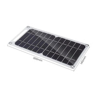 Portable 6W Solar Panel Charger for Outdoor Emergency Power