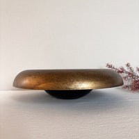 Wabi-Sabi Style Metal Fruit Plate Geometric Storage Tray for Home Decor