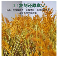Artificial Wheat and Reed Stalks for Rustic Autumn Decor
