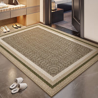 Korean Japanese Style Belgian Velvet Entrance Mat Non-Slip Outdoor High-End Doormat for Hallway Balcony