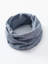 Unisex Cotton Neck Warmer Scarf for Winter - Thickened, Warm, and Neck-Protective