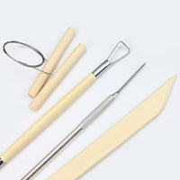 Pottery Clay Sculpting Tool Set for Beginners and DIY Craft