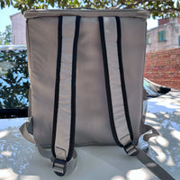 Large Square Oxford Cloth Insulated Delivery Backpack for Food, Outdoor BBQ, and Picnics