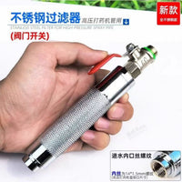 Agricultural Sprayer Filter for High-Pressure Pumps, Stainless Steel Handle Filter Screen, Anti-Clogging