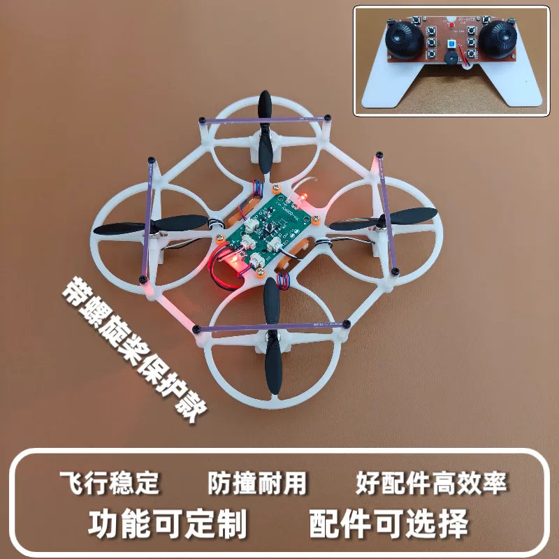 DIY Quadcopter Drone Kit for Science Experiments and Model Aircraft Assembly