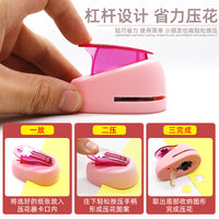 Large Embossing Punch for DIY Crafts, Scrapbooking, and Kids' Art Projects