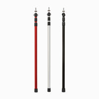 Telescopic Aluminum Tent Poles for Outdoor Camping Tarps - 28mm Diameter, Extendable up to 3m