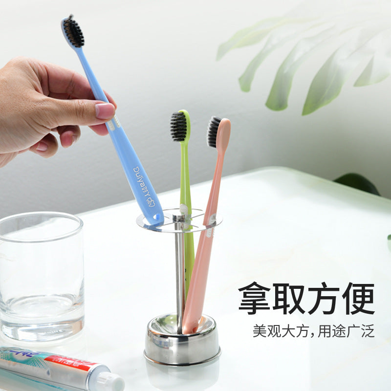 Jumao Multifunctional Portable Folding Toothbrush Holder for Travel and Storage