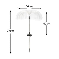 Solar Jellyfish Garden Lights Outdoor Decorative Landscape Lamp