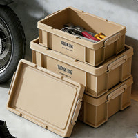 Industrial Style Thickened Storage Box for Camping, Car, Dorm, and Home Use