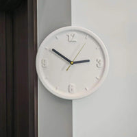Modern Silent Digital Corner Wall Clock for Home Decor