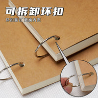 Yuanhao A6/A5 Mini Portable Loose-Leaf Sketchbook for Artists