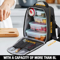 Large Capacity Insulated Lunch Bag Cooler Backpack for Outdoor Camping Picnic