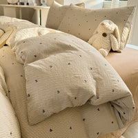 Double-Layer Gauze Duvet Cover Set, A-Class Infant-Friendly, Anti-Pilling & Fade-Resistant