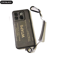 Retractable Anti-Loss Phone Lanyard with Steel Wire for Outdoor Use
