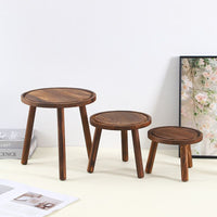 Nordic Solid Wood Multi-Tier Plant Stand for Indoor and Balcony Plants