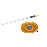 Portable Disc Bait Plate with Ground Insert for Fishing Chair