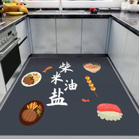 Diatomaceous Earth Kitchen Mat Non-Slip Absorbent Oil-Proof Quick Dry Bathroom Floor Mat