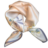 70cm Square Silk Scarf for Women, Versatile Thin Neck Scarf for All Seasons, Decorative Gift