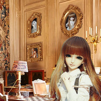 Miniature European Style Photo Frame for DIY Crafts and Dollhouse Decor