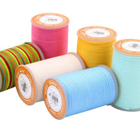 DIY 0.45mm Braided Waxed Thread for Leather Craft Sewing