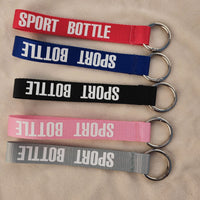 Multifunctional Lanyard with Steel Ring for Water Bottles, Keychains, and Phones - Customizable Logo