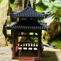Chinese Ancient Pavilion Miniature Model for Landscaping and Decor