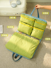 7-in-1 Travel Hanging Wardrobe Organizer Bag for Clothes Underwear Luggage