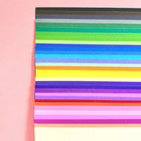 Colored Cardstock Paper for DIY Crafts and Decoration, 200gsm, 4K Size