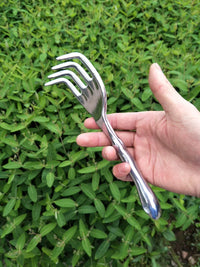 Mini Garden Tool Set: Magnesium Aluminum Alloy Trowel & Rake for Potted Plants & Gardening
