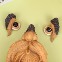 Tree Monster Bird Feeder Resin Craft Ornament for Garden & Outdoor Decor