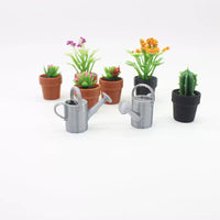 Dollhouse Miniature Watering Can Model for 1:12 Scale Doll Houses