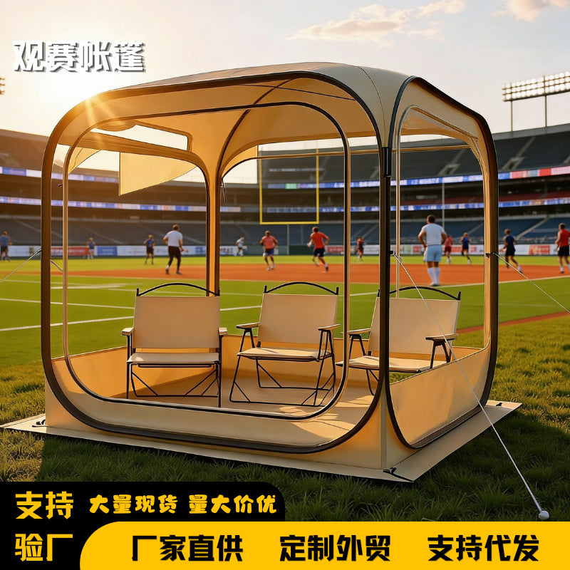 Clear Pop-Up Viewing Tent for Sports Events, Camping and Picnic Shelter