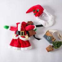 Pet Christmas Santa Claus Costume for Dogs and Cats