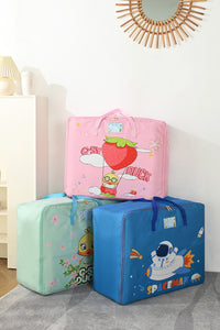 Cartoon Oxford Cloth Kids' Quilt Storage Bag for Kindergarten Bedding