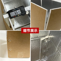 Insulated Foam Shipping Box with Aluminum Foil Liner for Perishable Goods